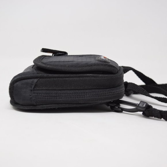 Lowepro Camera Bag Storage Full Zip Pockets Small Black Shoulder Strap Travel - Picture 3 of 12